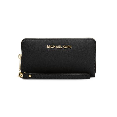 michael kors large flat multifunction phone case wristlet wallet|Jet Set Large Flat Multi Function Phone Case .